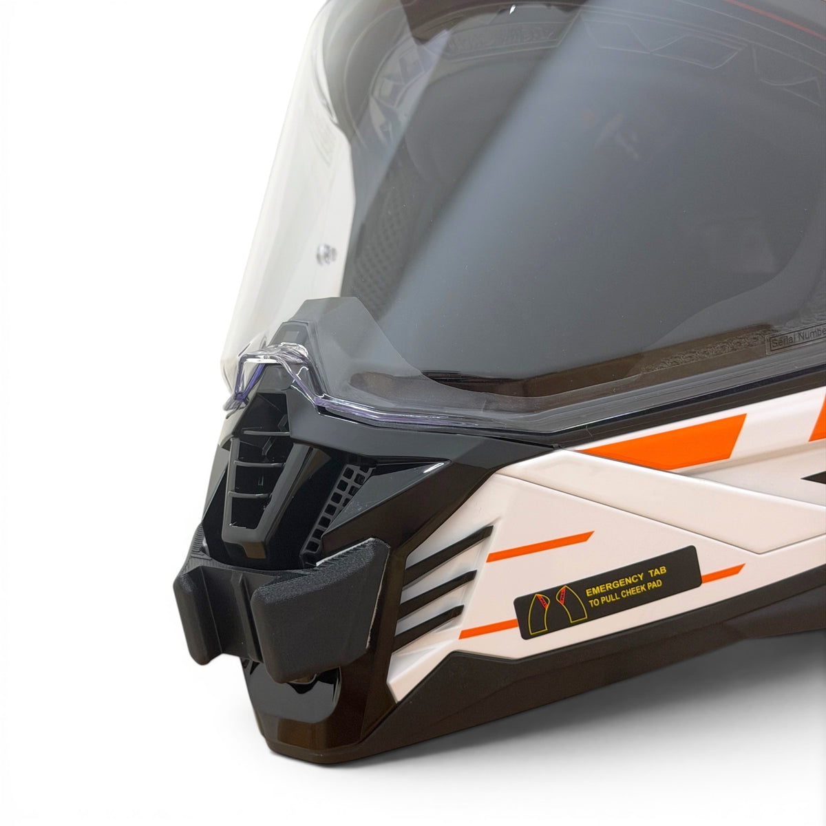 Soporte mentonera GoPro e Insta360 para casco LS2 MX702 Pioneer II - vista 2