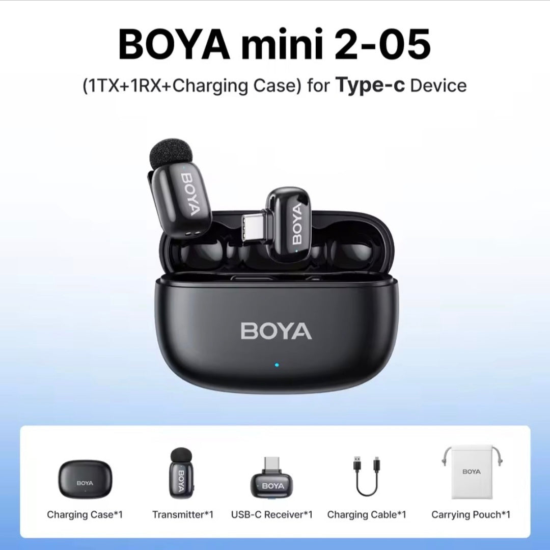 Microfono mini boya