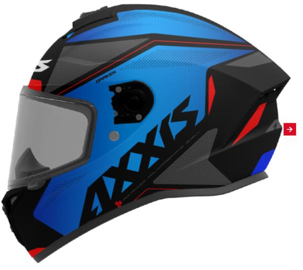 AXXIS DRAKEN GEAR E7 - MATT BLUE