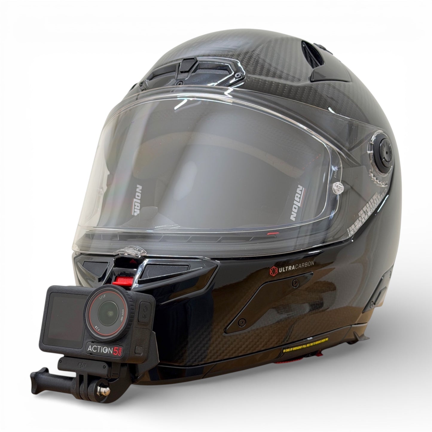 Soporte Insta360 y GoPro para Casco Nolan 804-RS