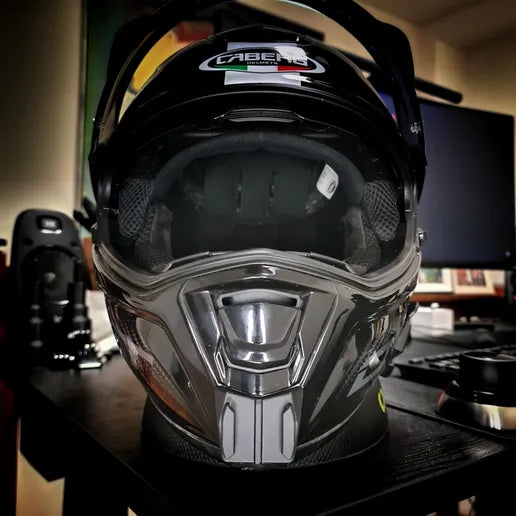Soporte mentonera GoPro e Insta360 para casco Caberg Drift Evo Carbon