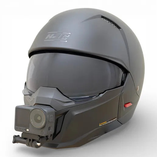 Soporte mentonera GoPro e Insta360 para casco HJC i20