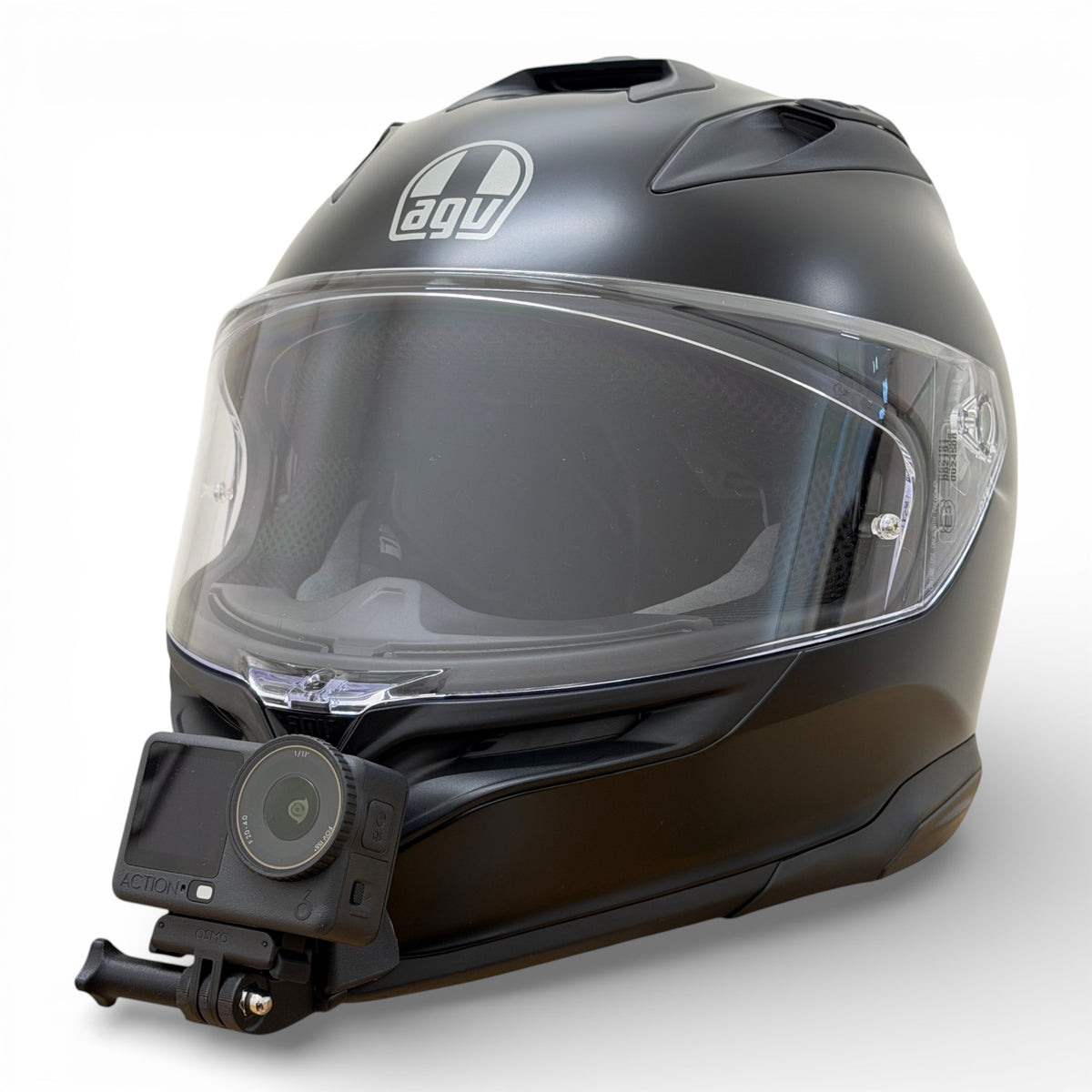Soporte mentonera GoPro e Insta360 para casco AGV K7