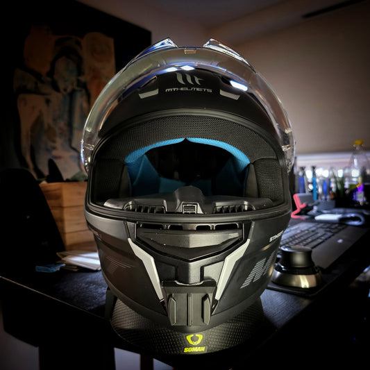 Soporte mentonera GoPro e Insta360 para casco MT Stinger 2
