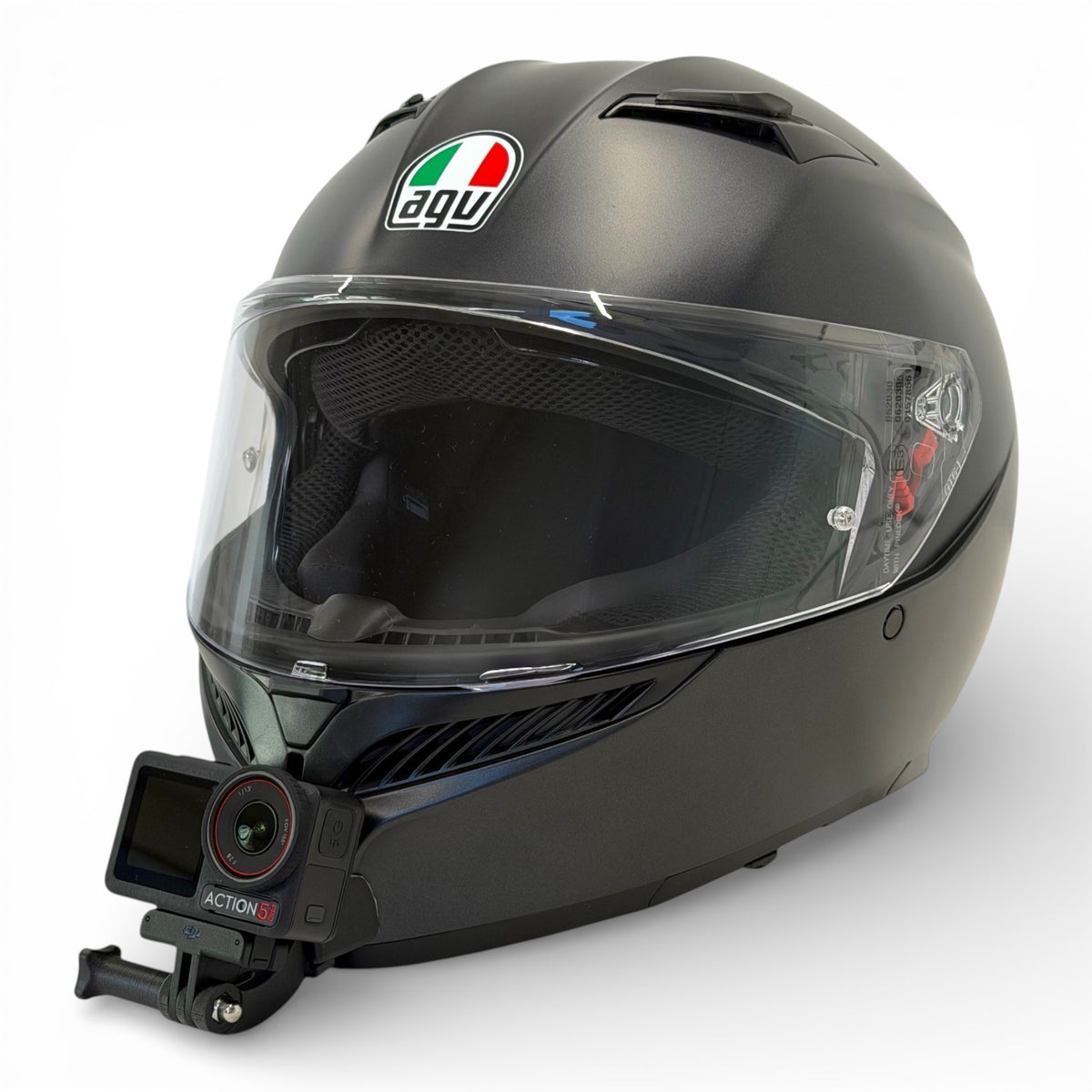 Soporte mentonera GoPro e Insta360 para casco AGV K3 S