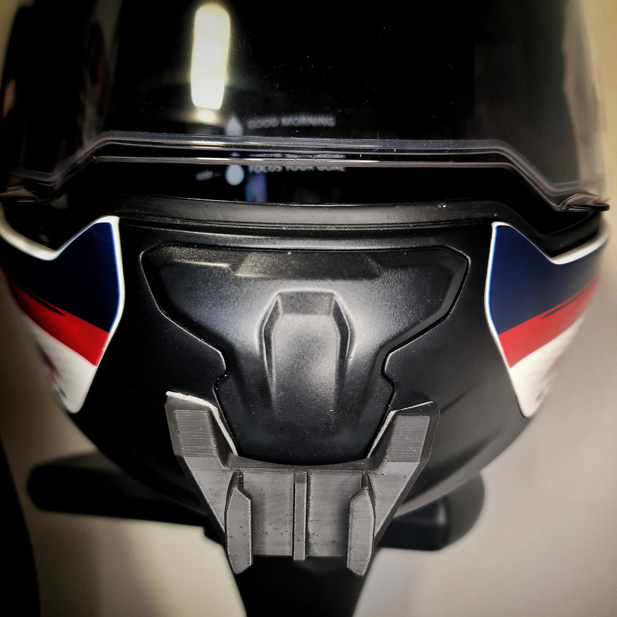 Soporte mentonera GoPro e Insta360 para casco BMW System 7 - vista 2