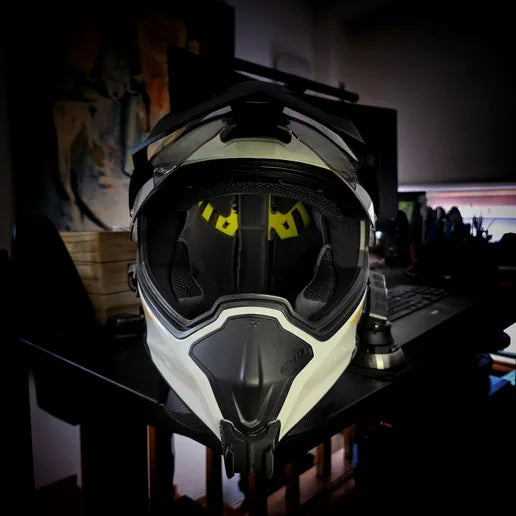 Soporte mentonera GoPro e Insta360 para casco BMW Evo