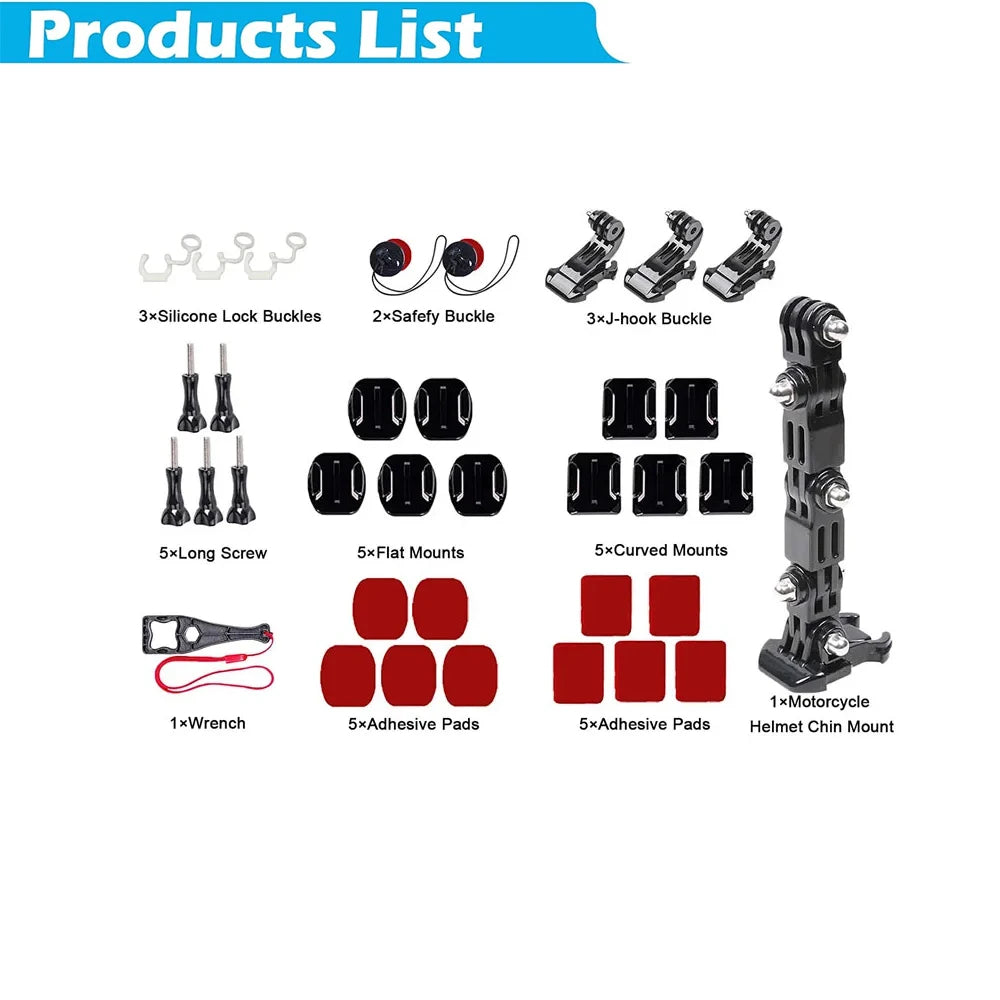Kit Gopro 38pcs