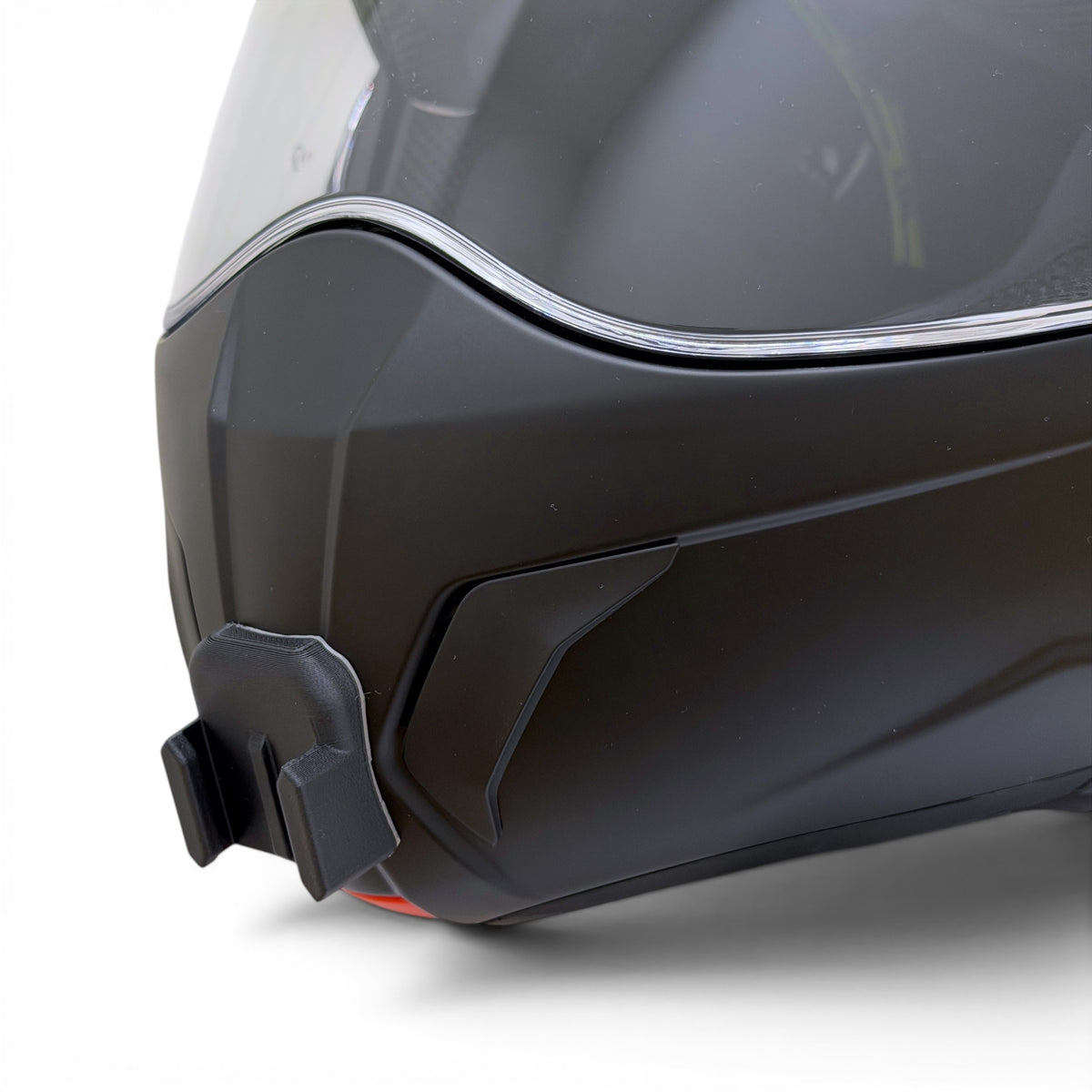 Soporte mentonera GoPro e Insta360 para casco Airoh Mathisse 2 - vista 2