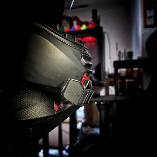 Soporte mentonera GoPro e Insta360 para casco Caberg Levo X - vista 2