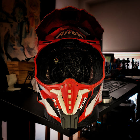 Soporte mentonera GoPro e Insta360 para casco Airoh Twist Gran