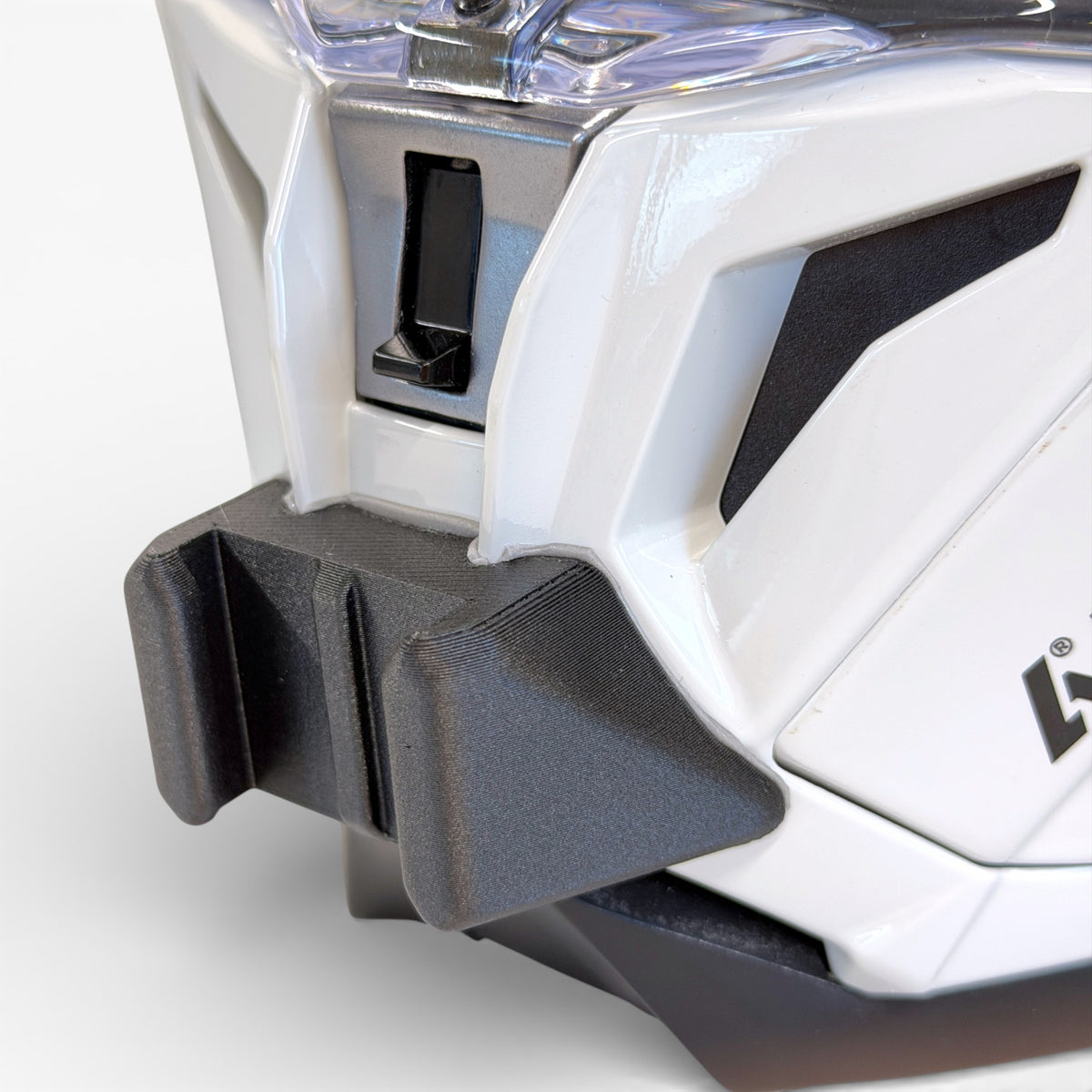 Soporte mentonera GoPro e Insta360 para casco Airoh GP 800 - vista 2