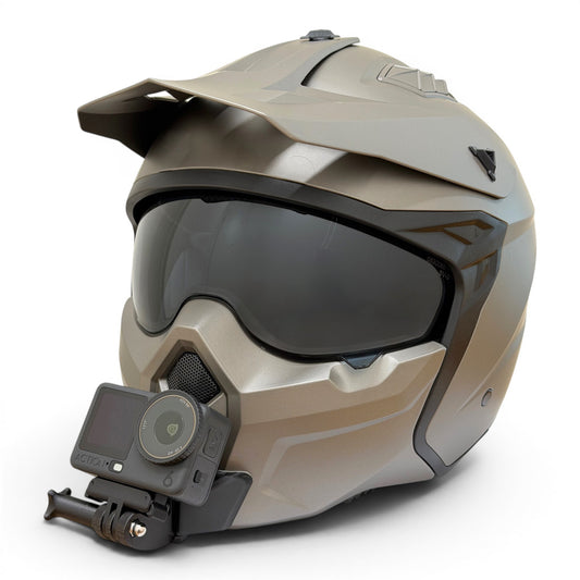 Soporte mentonera GoPro e Insta360 para casco MTR Battle-X 2