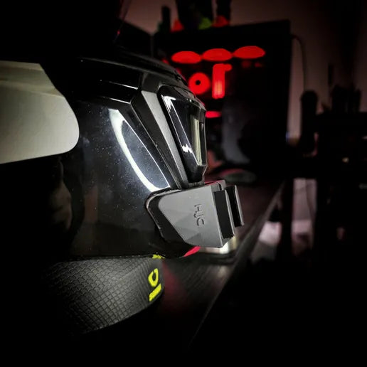 Soporte mentonera GoPro e Insta360 para casco HJC i90 - vista 2