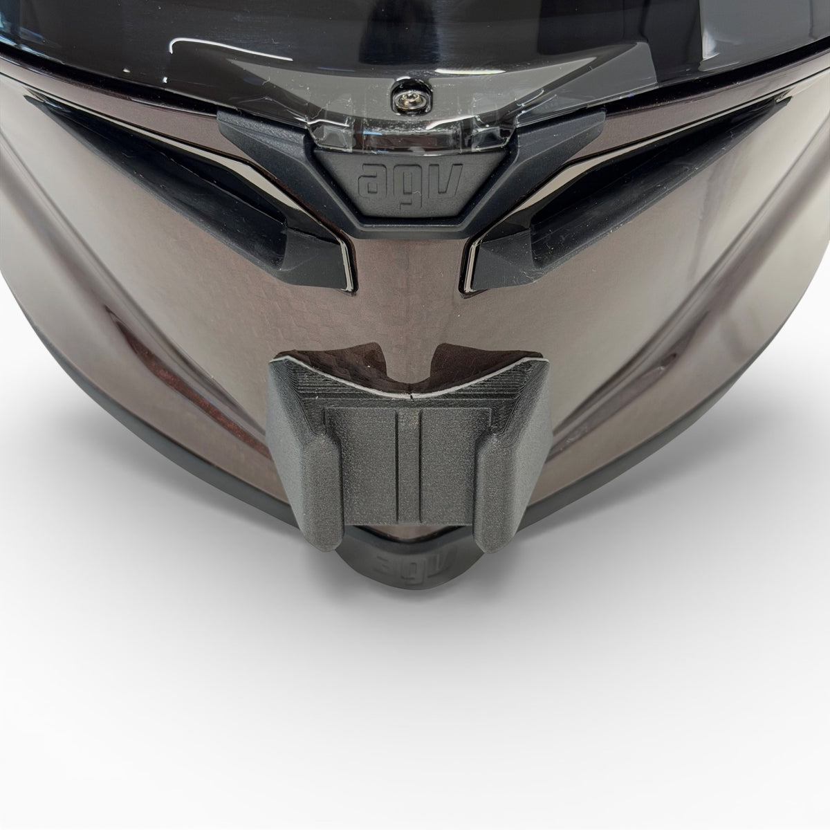 Soporte mentonera GoPro e Insta360 para casco AGV Pista - vista 2