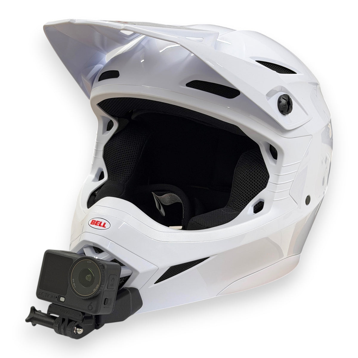 Soporte mentonera GoPro e Insta360 para casco Bell MX-10