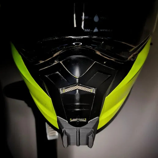 Soporte mentonera GoPro e Insta360 para casco MT Synchrony DS SV - vista 3