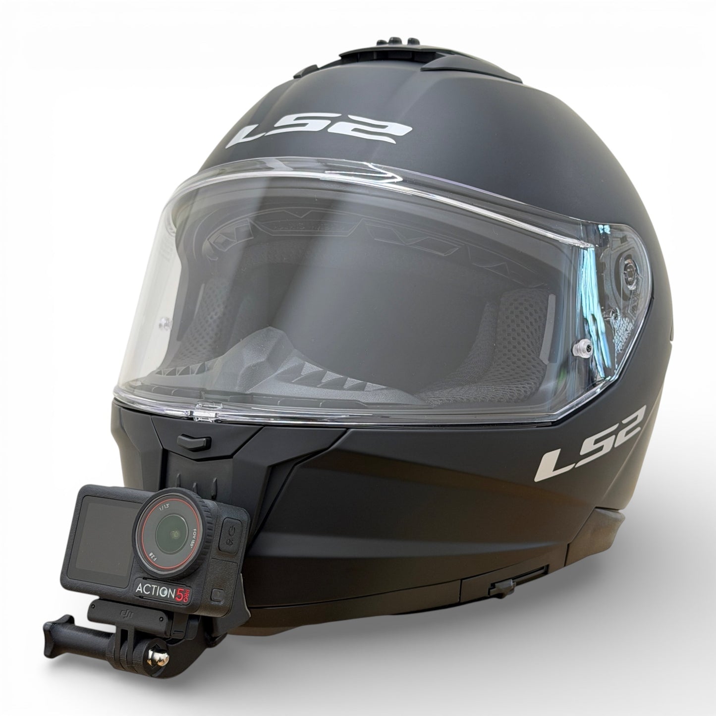 Soporte Insta360 y GoPro para Casco LS2 FF808 Stream II