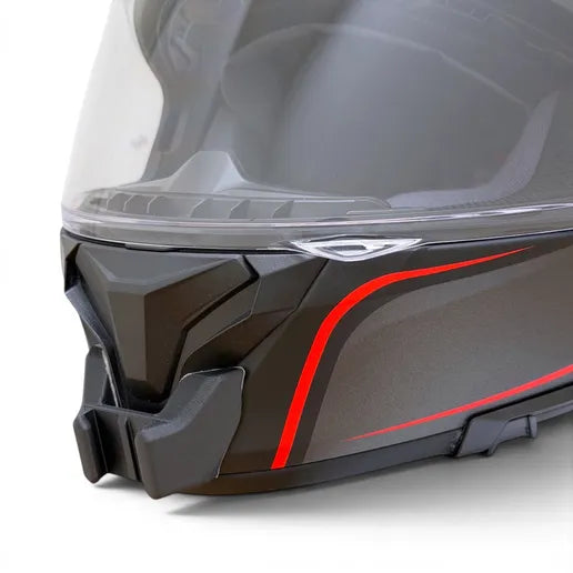 Soporte mentonera GoPro e Insta360 para casco HJC C71 - vista 2