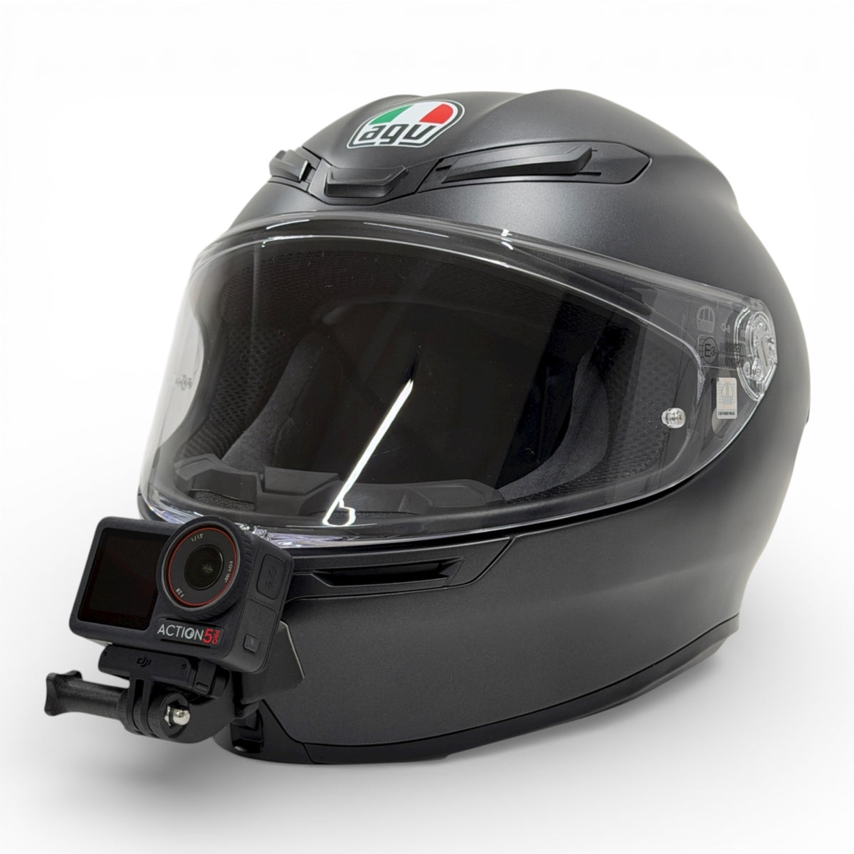 Soporte mentonera GoPro e Insta360 para casco AGV K6 S