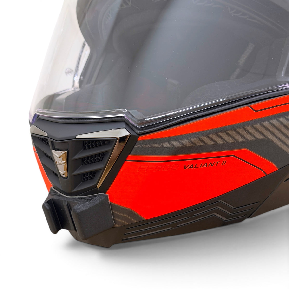 Soporte mentonera GoPro e Insta360 para casco LS2 Valiant 2 FF900 - vista 2
