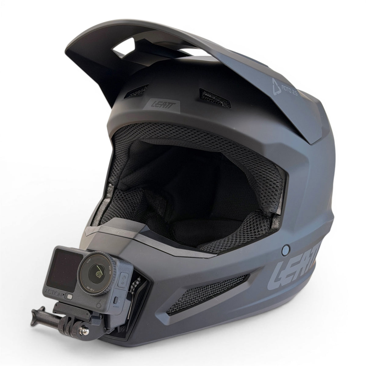 Soporte mentonera GoPro e Insta360 para casco Leatt 2.5