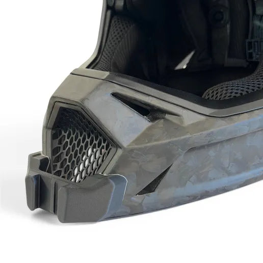 Soporte mentonera GoPro e Insta360 para casco Fox Rampage RS - vista 2