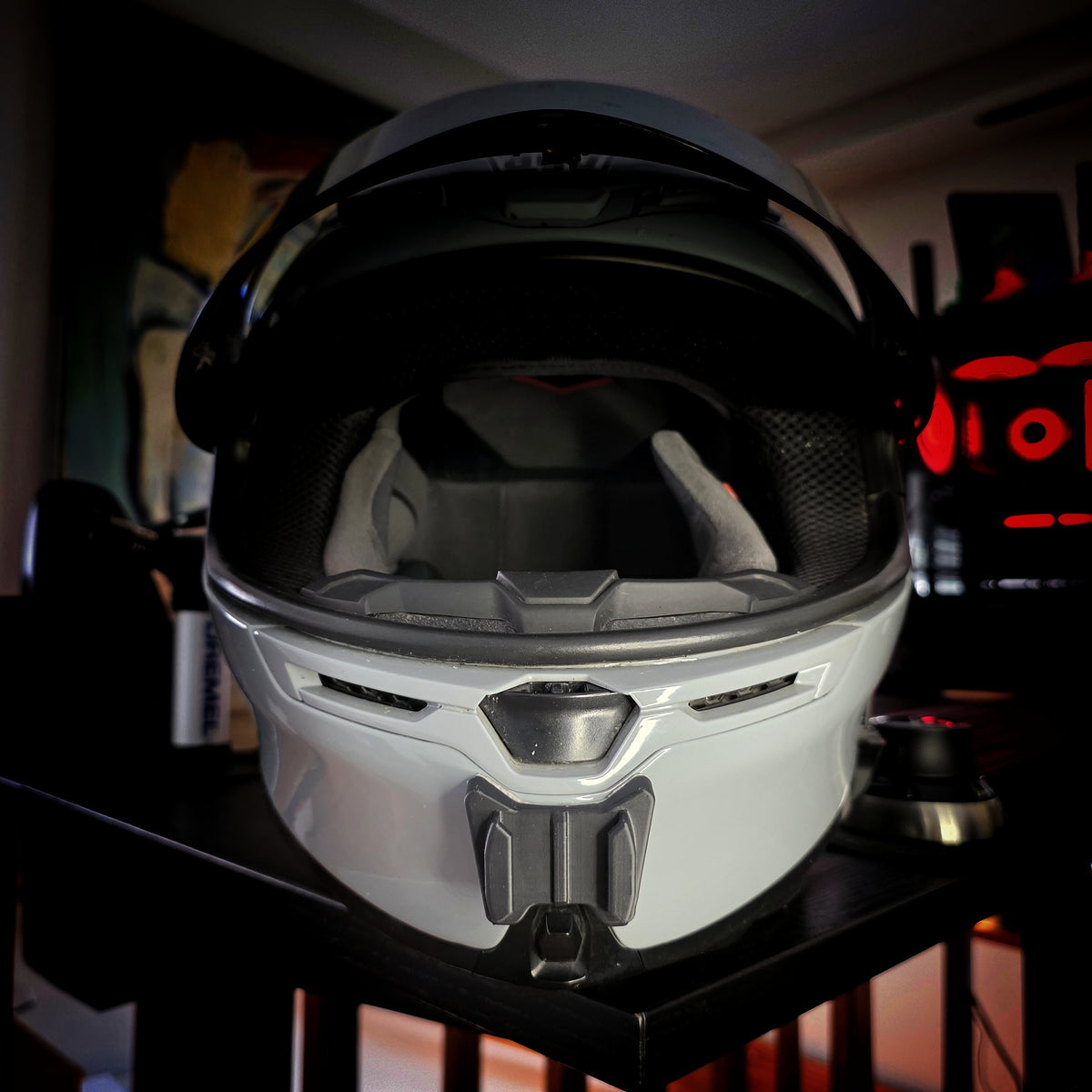 Soporte mentonera GoPro e Insta360 para casco AGV K6