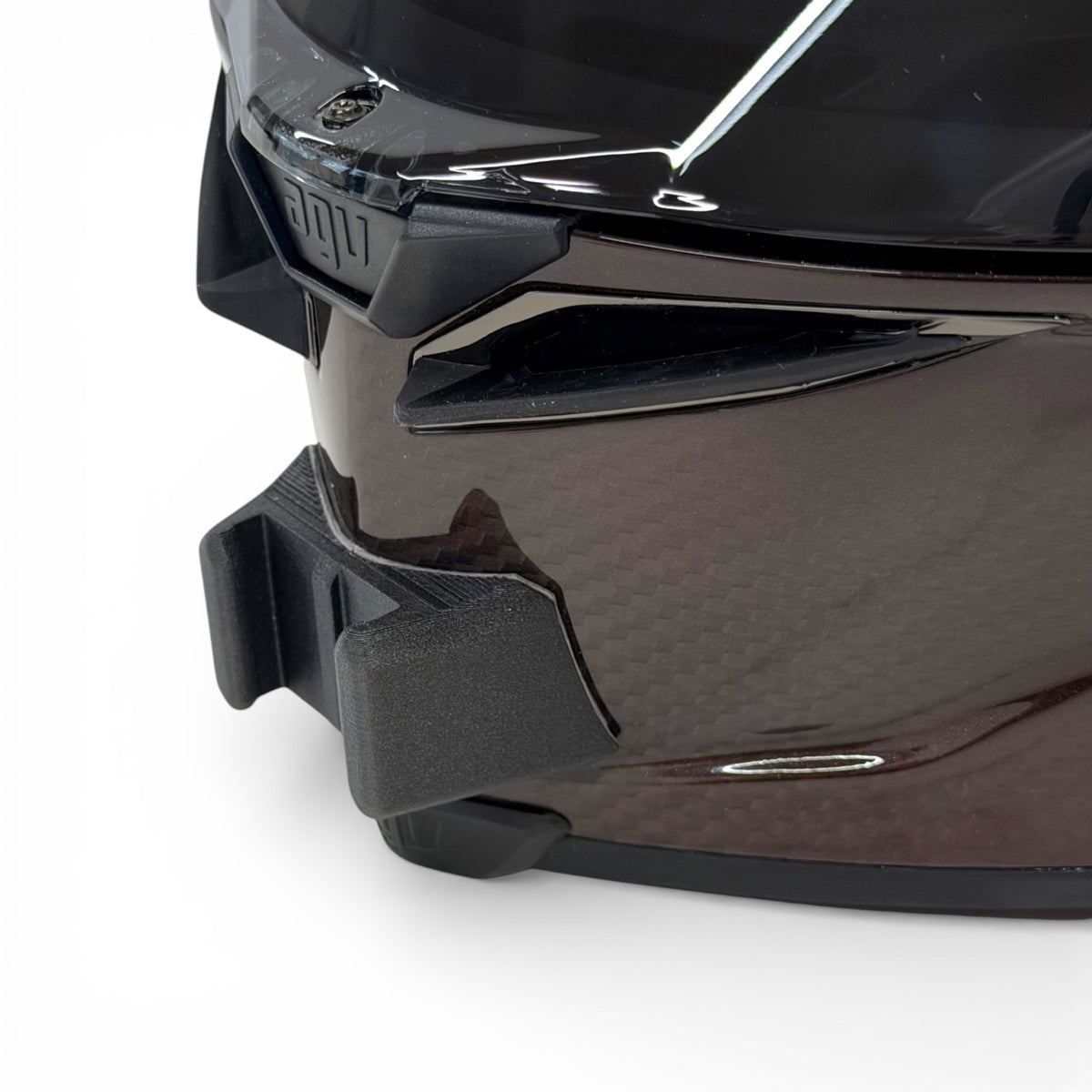 Soporte mentonera GoPro e Insta360 para casco AGV Corsa S - vista 2